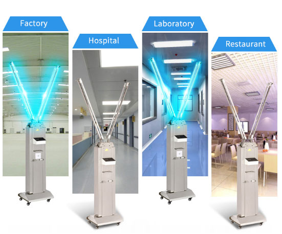 Stérilisateur de salle UV médical d'hôpital